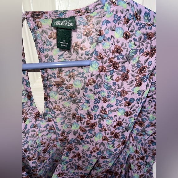 💜 Wild Fable Lavender Floral Dress - Picture 7 of 11